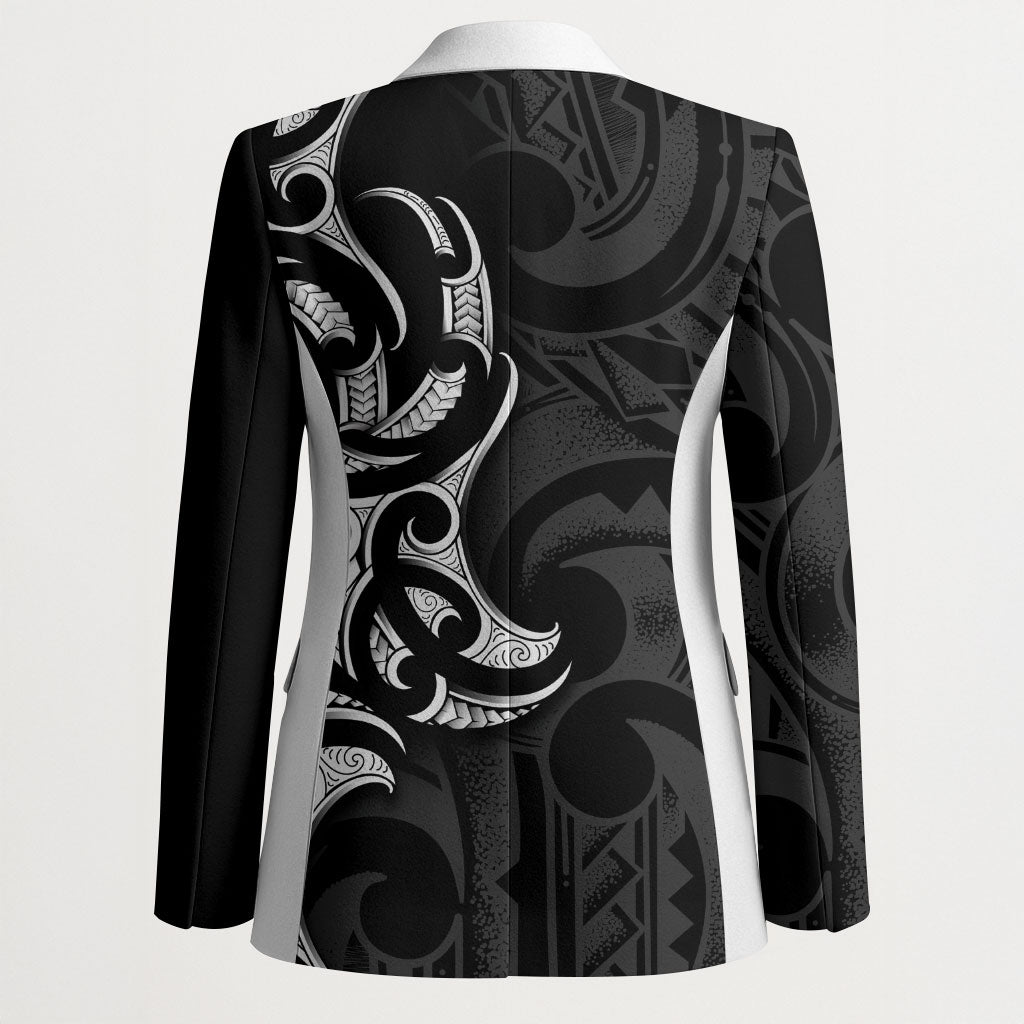 White Ribbon Day New Zealand Blazer Aotearoa Maori Pattern