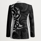 White Ribbon Day New Zealand Blazer Aotearoa Maori Pattern