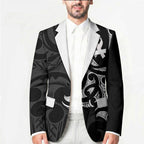 White Ribbon Day New Zealand Blazer Aotearoa Maori Pattern