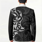 White Ribbon Day New Zealand Blazer Aotearoa Maori Pattern