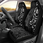 White Ribbon Day New Zealand Car Seat Cover Aotearoa Maori Pattern