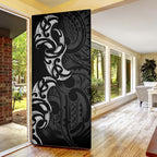 White Ribbon Day New Zealand Door Cover Aotearoa Maori Pattern