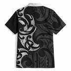 White Ribbon Day New Zealand Hawaiian Shirt Aotearoa Maori Pattern