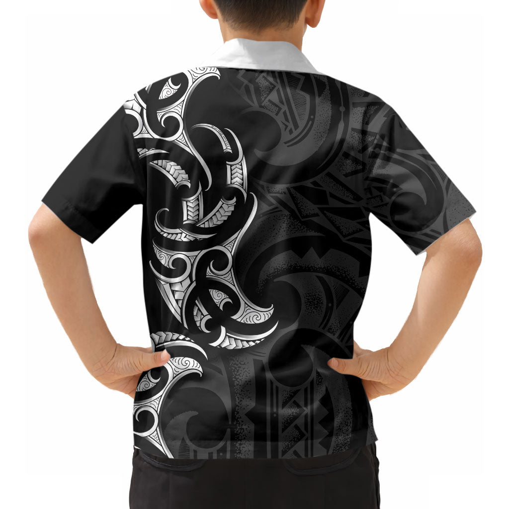 White Ribbon Day New Zealand Hawaiian Shirt Aotearoa Maori Pattern