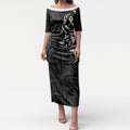 White Ribbon Day New Zealand Puletasi Aotearoa Maori Pattern
