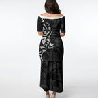 White Ribbon Day New Zealand Puletasi Aotearoa Maori Pattern
