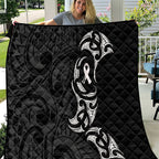 White Ribbon Day New Zealand Quilt Aotearoa Maori Pattern
