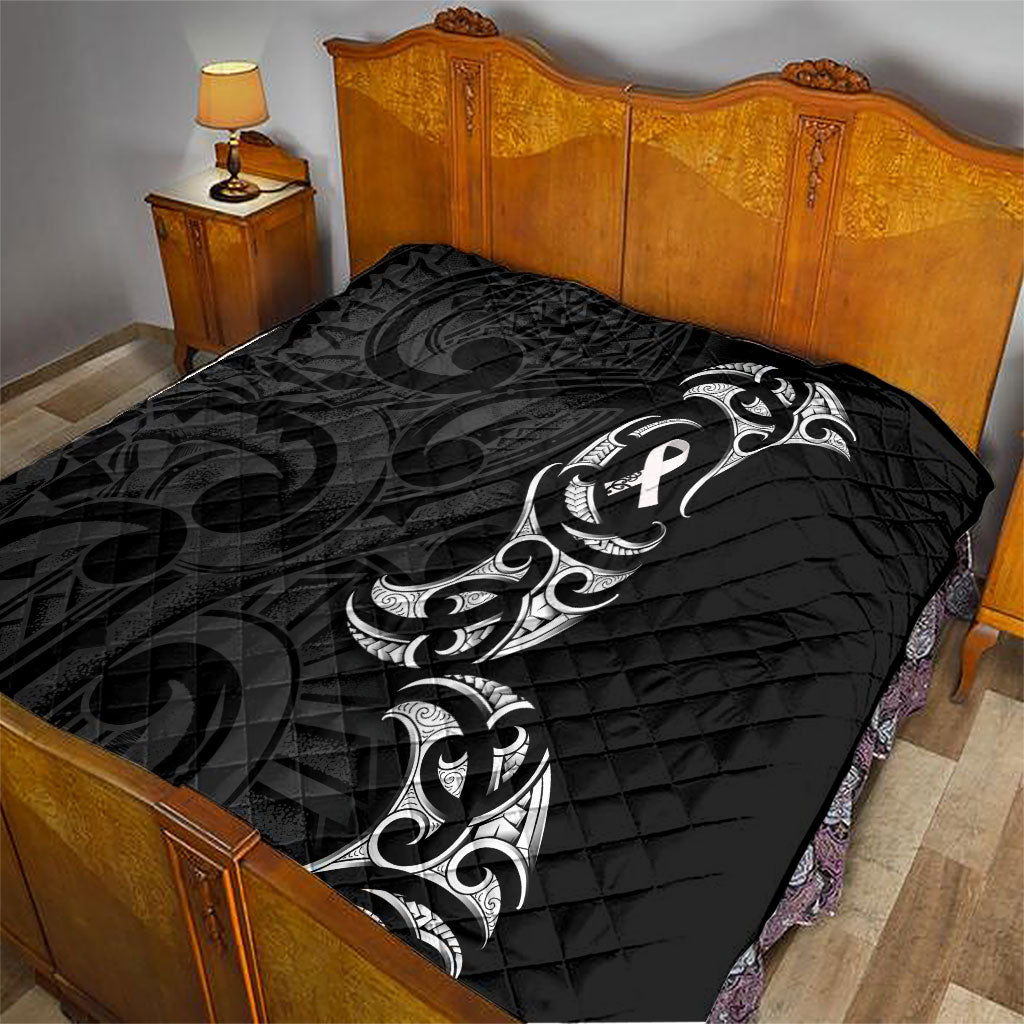 White Ribbon Day New Zealand Quilt Aotearoa Maori Pattern