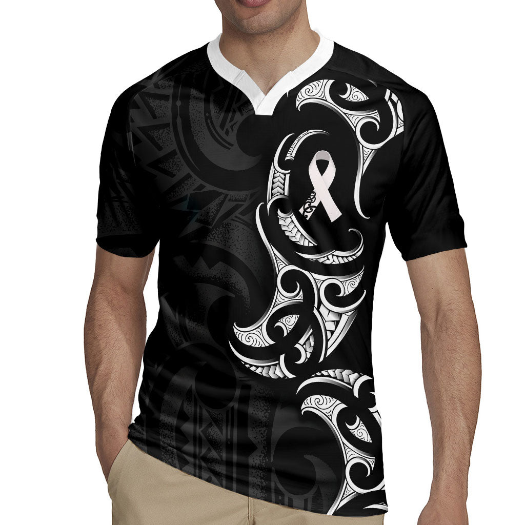 White Ribbon Day New Zealand Rugby Jersey Aotearoa Maori Pattern