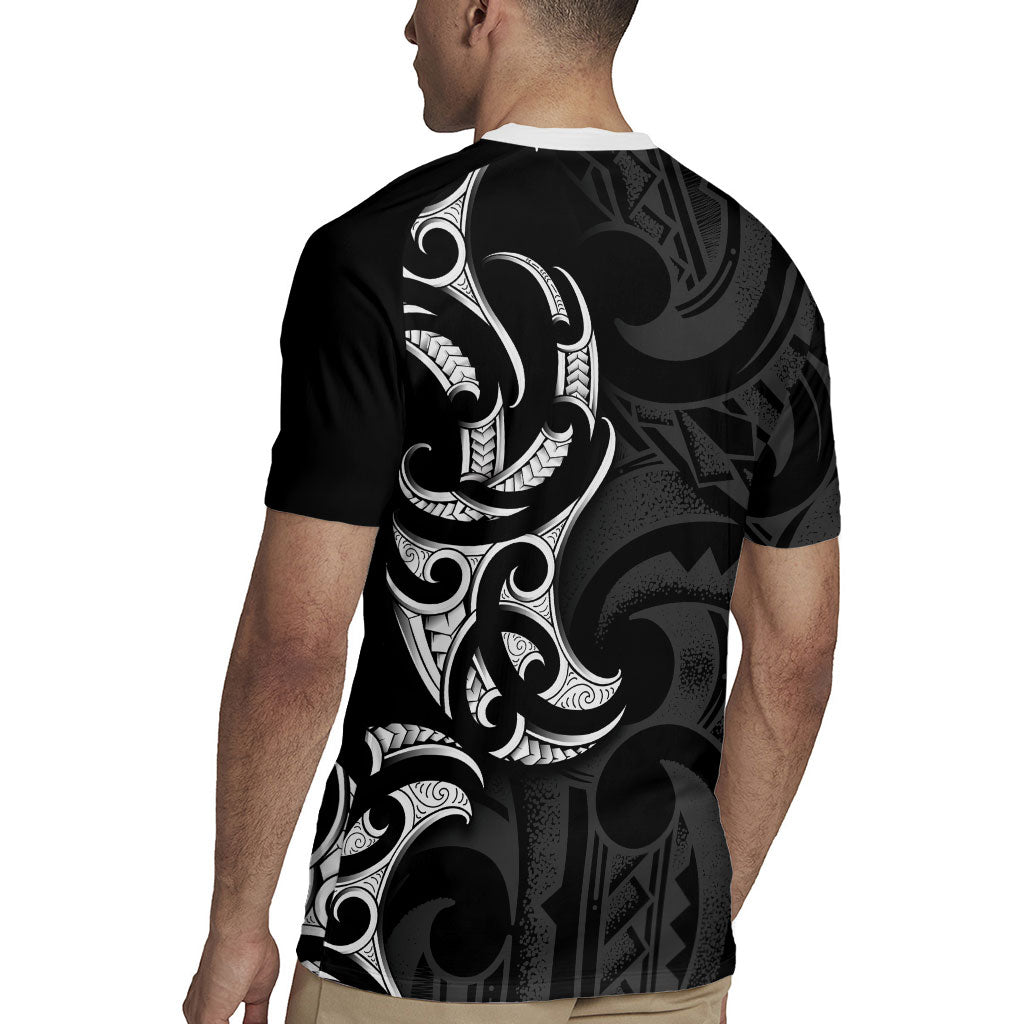 White Ribbon Day New Zealand Rugby Jersey Aotearoa Maori Pattern