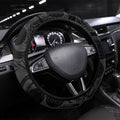 White Ribbon Day New Zealand Steering Wheel Cover Aotearoa Maori Pattern
