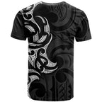White Ribbon Day New Zealand T Shirt Aotearoa Maori Pattern