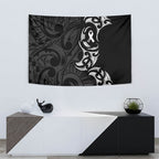 White Ribbon Day New Zealand Tapestry Aotearoa Maori Pattern