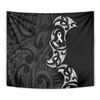 White Ribbon Day New Zealand Tapestry Aotearoa Maori Pattern