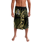 White Ribbon Day New Zealand Lavalava Respect Women Maori Pattern Yellow
