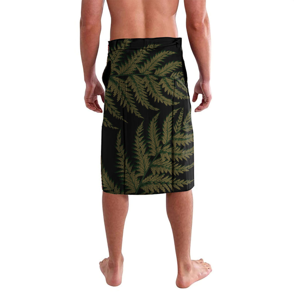 White Ribbon Day New Zealand Lavalava Respect Women Maori Pattern Yellow