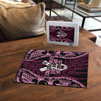 White Ribbon Day New Zealand Puzzle Respect Women Maori Pattern Pink