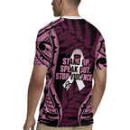 White Ribbon Day New Zealand Rugby Jersey Respect Women Maori Pattern Pink