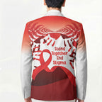 Red Ribbon Day New Zealand Blazer Stand Together End Stigma NZ Fern