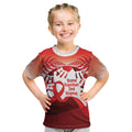 Red Ribbon Day New Zealand Kid T Shirt Stand Together End Stigma NZ Fern