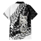 Aotearoa Manaia NZ Maori Silver Fern Hawaiian Shirt