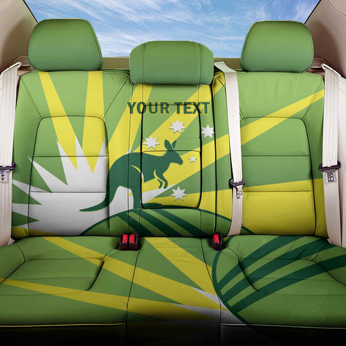Custom Australia Cricket Back Car Seat Cover Go Champions Aussies