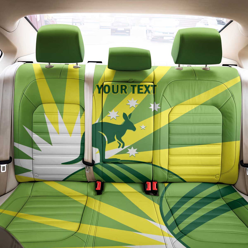 Custom Australia Cricket Back Car Seat Cover Go Champions Aussies