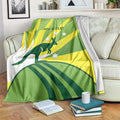 Custom Australia Cricket Blanket Go Champions Aussies