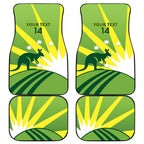 Custom Australia Cricket Car Mats Go Champions Aussies