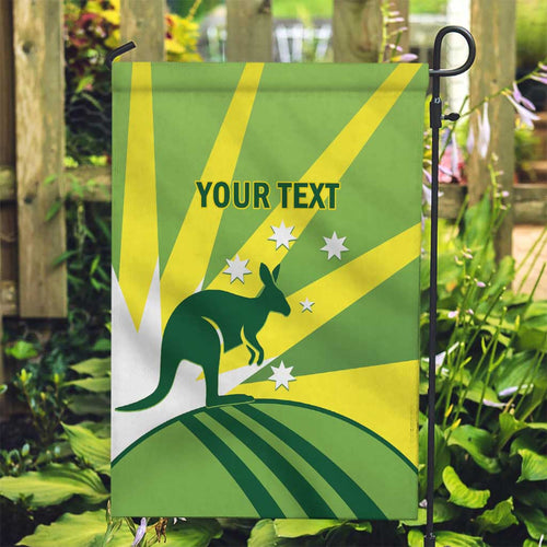 Custom Australia Cricket Garden Flag Go Champions Aussies