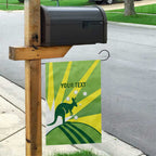 Custom Australia Cricket Garden Flag Go Champions Aussies