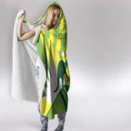 Custom Australia Cricket Hooded Blanket Go Champions Aussies