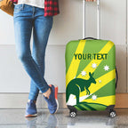 Custom Australia Cricket Luggage Cover Go Champions Aussies