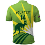 Custom Australia Cricket Polo Shirt Go Champions Aussies