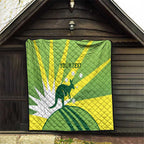 Custom Australia Cricket Quilt Go Champions Aussies