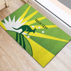 Custom Australia Cricket Rubber Doormat Go Champions Aussies