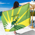Custom Australia Cricket Sarong Go Champions Aussies