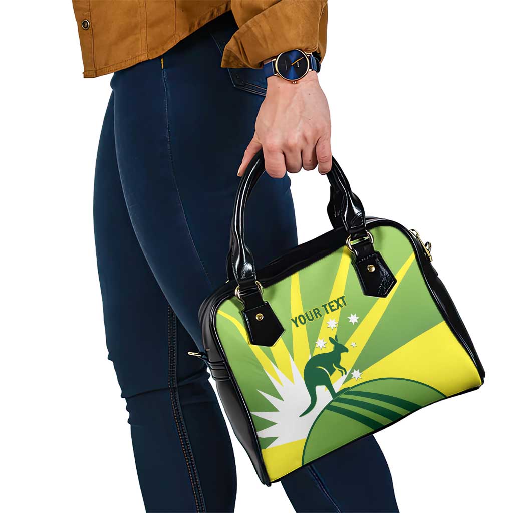 Custom Australia Cricket Shoulder Handbag Go Champions Aussies