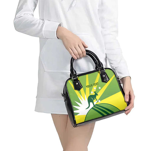 Custom Australia Cricket Shoulder Handbag Go Champions Aussies