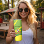 Custom Australia Cricket Skinny Tumbler Go Champions Aussies