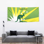 Custom Australia Cricket Tapestry Go Champions Aussies