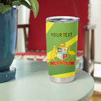 Custom Australia Cricket Tumbler Cup Go Champions Aussies