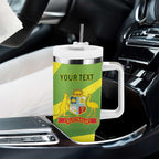Custom Australia Cricket Tumbler With Handle Go Champions Aussies