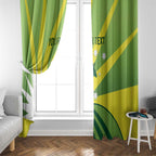 Custom Australia Cricket Window Curtain Go Champions Aussies