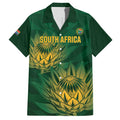 Custom South Africa Cricket Hawaiian Shirt Go Champions Proteas