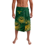Custom South Africa Cricket Lavalava Go Champions Proteas