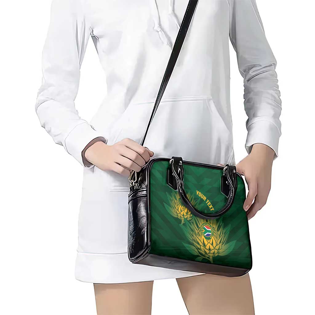 Custom South Africa Cricket Shoulder Handbag Go Champions Proteas