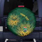Custom South Africa Cricket Spare Tire Cover Go Champions Proteas