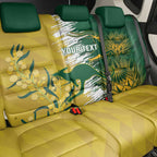 Custom Australia And South Africa Cricket Back Car Seat Cover Aussies Proteas Together