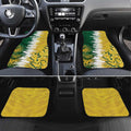 Custom Australia And South Africa Cricket Car Mats Aussies Proteas Together